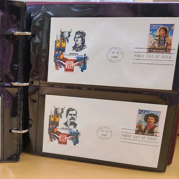 Collection of 136 Legends of the West U.S. First Day Covers - Picture 14 of 16